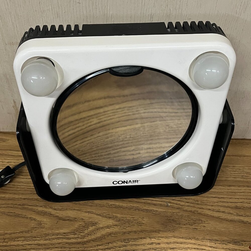 Conair True Reflections Lighted Makeup Mirror Magnifying OR2 Vintage